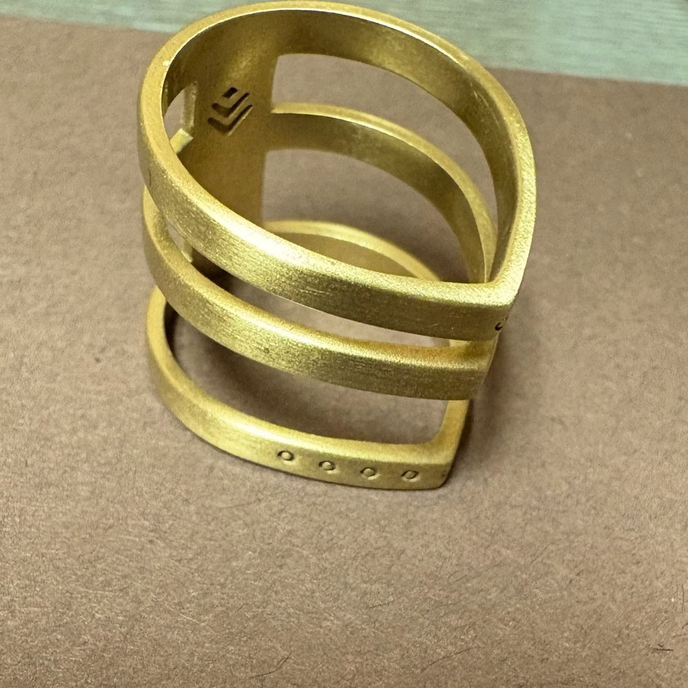 Silpada Gold-Tone Statement Ring